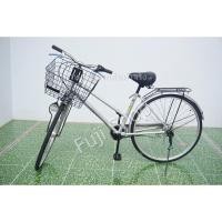 ราคา จักรยานแม่บ้านญี่ปุ่น - ล้อ 27 นิ้ว - มีเกียร์ - สีเงิน [จักรยานมือสอง] (19780667612)