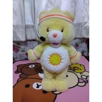 ราคา ตุ๊กตาหมี Care Bears สีเหลือง เต้นแอโรบิค มือสอง ป้่ายผ้า Care Bears แท้ (3646959205)