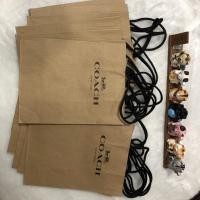 ราคา New Coach Paper Bag Size 10x8x4.5” (6866287551)