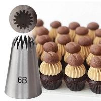 ราคา หัวบีบครีม6B, หัวบีบ,หัวบีบคุกกี้, หัวบีบแต่งหน้าเค้ก6B (8774972212)