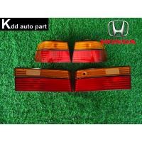 ราคา ไฟท้ายพร้อมทับทิมต่อไฟท้าย ครบชุด 4 ชิ้น Honda Accord 90-92 ตาเพชร โฉม Wagon (18085828575)