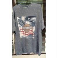 ราคา เสื้อยืดฮาเล่HARLEY-DIVIDSON ตอกปี2000 มือสองUSA แท้ ไซXL อก25 ยาว30 (7836000829)