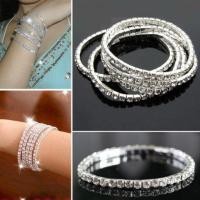 ราคา กำไลยางยืดเพชร swarovski วิ้งมากๆ (200021507)