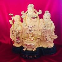 ราคา ฮกลกซิ่ว เนื้อทรายสีทอง 12นิ้ว (1721818574)