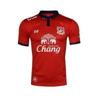 ราคา WARRIX เสื้อแข่งสโมสรสุพรรณบุรีเอฟซี ปี 2018 | WA-18SP51M - แดง-กรมท่า (RD) (1585120263)