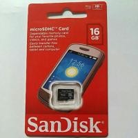 ราคา Micro SD Card 16GB Class4 SanDisk ของแท้ (317170531)