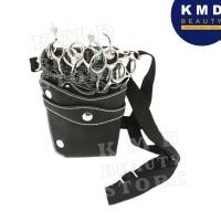 ราคา กระเป๋าใส่กรรไกร กระเป๋าช่างตัดผมหนังสีดำ ใส่ได้หลายอย่าง กรรไกร หวี แปรง มีสายสะพายคาดตัว ปรับได้ ตรงปก ส่งเร็วมาก (11609280534)