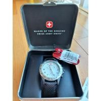 ราคา WENGER MEN'S 7074X Men's WATCH ✨⌚SWISS MILITARY BLACK LEATHER ⌚นาฬิกาผู้ชาย✅ ของแท้ 100% สินค้ามือสอง สภาพ 90% (14922913267)