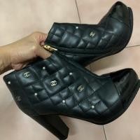 ราคา รองเท้าบูท Chanel มือสอง ของแท้ ไซส์37 (5810137491)