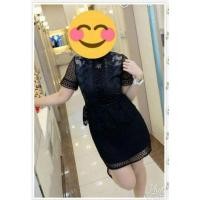 ราคา เดรสลูกไม้สีดำงานป้าย loveis (8768776913)