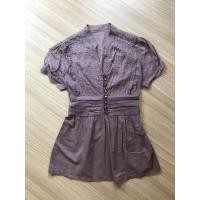 ราคา เสื้อสีม่วงอ่อนแขนตุ๊กตา (8513400736)