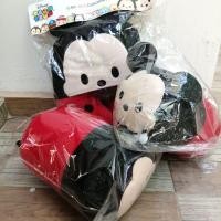 ราคา สินค้าพรีเมียม​Micky Tsumtsum​ Collectionลิขสิทธิ์​แท้#หมอนรองคอมีฮู้ด #หมอนผ้าห่ม (10835768961)