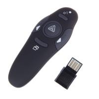 ราคา Wireless Presenter USB Remote Control Presentation Mouse Laser Pointer (Black) (1277199531)