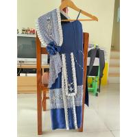 ราคา ชุดไทยเด็กสไบเฉียง ผ่าหลัง สีน้ำเงิน (19895170042)