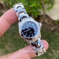 ราคา Tag heuer link G 3 black dial lady size (14547713950)