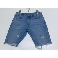 ราคา No.14 กางเกงยีนส์ฟอก 3ส่วน แต่งขาดๆเซอร์ๆ ใส่ได้ทั้งชาย-หญิง (6140274683)