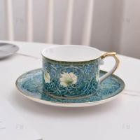 ราคา Nikko Daylight และ V & A พิพิธภัณฑ์ร่วมตรากระดูกจีนถ้วยกาแฟและจานรองยุโรปวินเทจถ้วยชาถ้วยชาดำกล่องของขวัญ (24701994145)