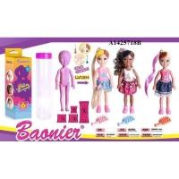 ราคา ตุ๊กตา ตุ๊กตาบาร์บี้ แช่น้ำ จะเปลี่ยนสีผม สีผิว พร้อมหวี ตามคลิป (3169763511)