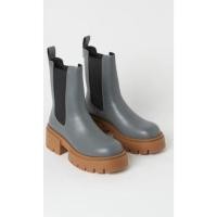 ราคา รองเท้าบูททะเลเชลซี H&M สีเทา (24201255224)