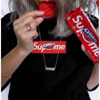 ราคา เสื้อยืด Supreme x Oreo Tee (black, L, new) by Supreme blog store ฟรีสติกเกอร์ (6986465735)