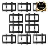 ราคา ขาแขวนทีวี ติดผนัง LED LCD TV ขนาด 14-42 นิ้ว fixed type สีดำ จำนวน 10 ชิ้น (628678508)