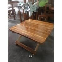 ราคา โต๊ะพับญี่ปุ่นไม้สักแท้ #โต๊ะปิ๊กนิกพับได้ (10885357950)