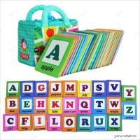 ราคา แฟลชการ์ดผ้าภาษาอังกฤษ A-Z Flash Card ซักได้ การ์ดคำศัพท์ผ้าเสริมสร้างความจำ (23241266590)