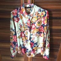 ราคา เสื้อเชิ้ตลายดอกงานzara (1425275102)