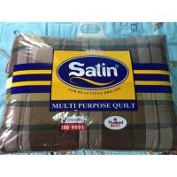 ราคา ผ้าห่มนวมซาติน เตียงเดี่ยว (1386451084)