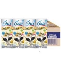 ดีน่า นมถั่วเหลือง ยูเอชที สูตรงาดำ 2 เท่า 180 มล. แพ็ค 48 (DNA UHT Soy Milk 2X Black Sesame 180ml Pack 48)