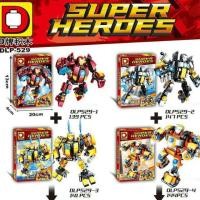 ราคา ส่งฟรีEMSไม่ต้องใช้โค้ด DLP529: Iron Man Mech Builds (เลโก้จีน ไอรอนแมน ฮัล์คบัสเตอร์ อเวนเจอร์ส) (2115910936)