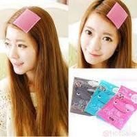 ราคา ที่แปะผมสีชมพู แผ่นติดผม ตีนตุ๊กแก แผ่นแปะผมแต่งหน้า ใช้แปะไรผม (5689444810)