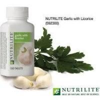 ราคา กระเทียม​อัด​เม็ด Amway NUTRILITE Garlic with Licorice (150 tab) (5838122067)