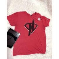 ราคา เสื้อยืดมือ2 แบรนด์แท้จากUSA ป้ายanvil อก42 ยาว27 ป้ายขนาดL (16390958474)