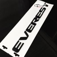 ราคา โลโก้ ตัวอักษร ตัวหนังสือ ตัวนูน 3D สีดำ ติดฝากระโปรงหน้า สำหรับ FORD EVEREST 2015 - ปัจจุบัน (4434355931)