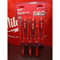 ราคา Milwaukee 48-22-2706 ชุดไขควง 6Piece Phillips and Slotted Head Screwdriv Ing Set W/Magnetic Tips and Trilobe Handles (23425763386)