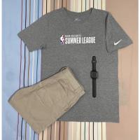 ราคา เสื้อยืด nike สีเทามือสอง ของแท้ (8091413081)