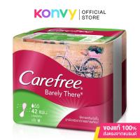 ราคา Carefree แผ่นอนามัย Barely There Aloe 42pcs แคร์ฟรี แบร์ลี่ แดร์ อโล แผ่นอนามัย โปร่งสบาย บางเพียง 0.8 มม.. (17790569800)