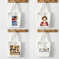ราคา กระเป๋าถือ กระเป๋าสะพายไหล่ ผ้าแคนวาส ลายการ์ตูนนารูโตะ One Piece เป็นมิตรกับสิ่งแวดล้อม สําหรับสตรี (14788503958)