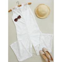 ราคา จั้มสูทลูกไม้สีขาว (1135105056)