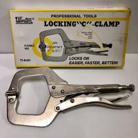 ราคา คีมล็อคช่างเชื่อม คีมล็อคก้ามปู คีมล็อคตัวซี Winton รุ่นงานหนัก‼️11นิ้ว คีมล็อคจับแผ่นโลหะ คีมล็อคจับงานเชื่อม โลหะ (6544319117)