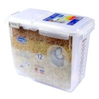 ราคา กล่องข้าวสาร 15 ลิตร (12 กก.) ถังข้าวสาร กล่องเก็บอาหารแห้ง กันชื้น กันฝุ่น กันแมลง แบรนด์ Super Lock รุ่น 6043 (20106731071)