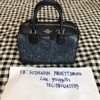 ราคา Coach จิ๋ว กริตเตอร์ สีน้ำเงิน (1993761206)
