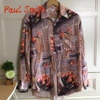 ราคา เสื้อPaul Smith เสื้อเชิ้ตแขนยาว ของแท้ มือสองของญี่ปุ่น (17164969623)