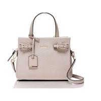 ราคา กระเป๋า Kate spade small lanie satchel leather สีครีม pumice (227318830)