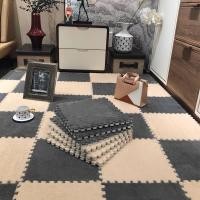 ราคา พรมจิ๊กซอว์ พรมจิ๊กซอว์กำมะหยี่พรมปูพื้น พรมปูพื้นห้องนอน พรมกันลื่น ขนาด 30X30X1cm พรมขนนุ่ม พรมกำมะหยี่ (12010336212)