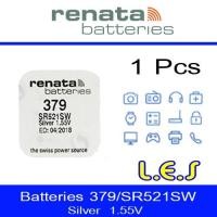 ราคา ถ่านกระดุม Renata 379 / S521SW Watch Battery Button Coin Cell (2156199398)