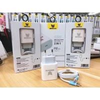 ราคา หัวชาร์จ PD 18W + QC 3.0 พร้อม สายชาร์จ TC to TC (PD-053) / พร้อม สายชาร์จ TC to ios (PD-054) Senmaxu ชุดชาร์จ (20057466392)