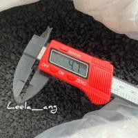 ราคา หินภูเขาไฟสีดำ(Black volcamo stone)หินลาวาดำสำหรับผสมดินปลูกแคคตัส กระบองเพชร หรือโรยหน้ากระถาง (10240388015)