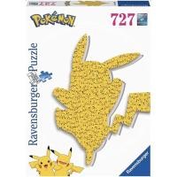 ราคา พร้อมส่ง-จิ๊กซอว์ Pikachu shape puzzle Pokemon แบรนด์ Ravensburger jigsaw puzzle 727 ชิ้น (19932120680)